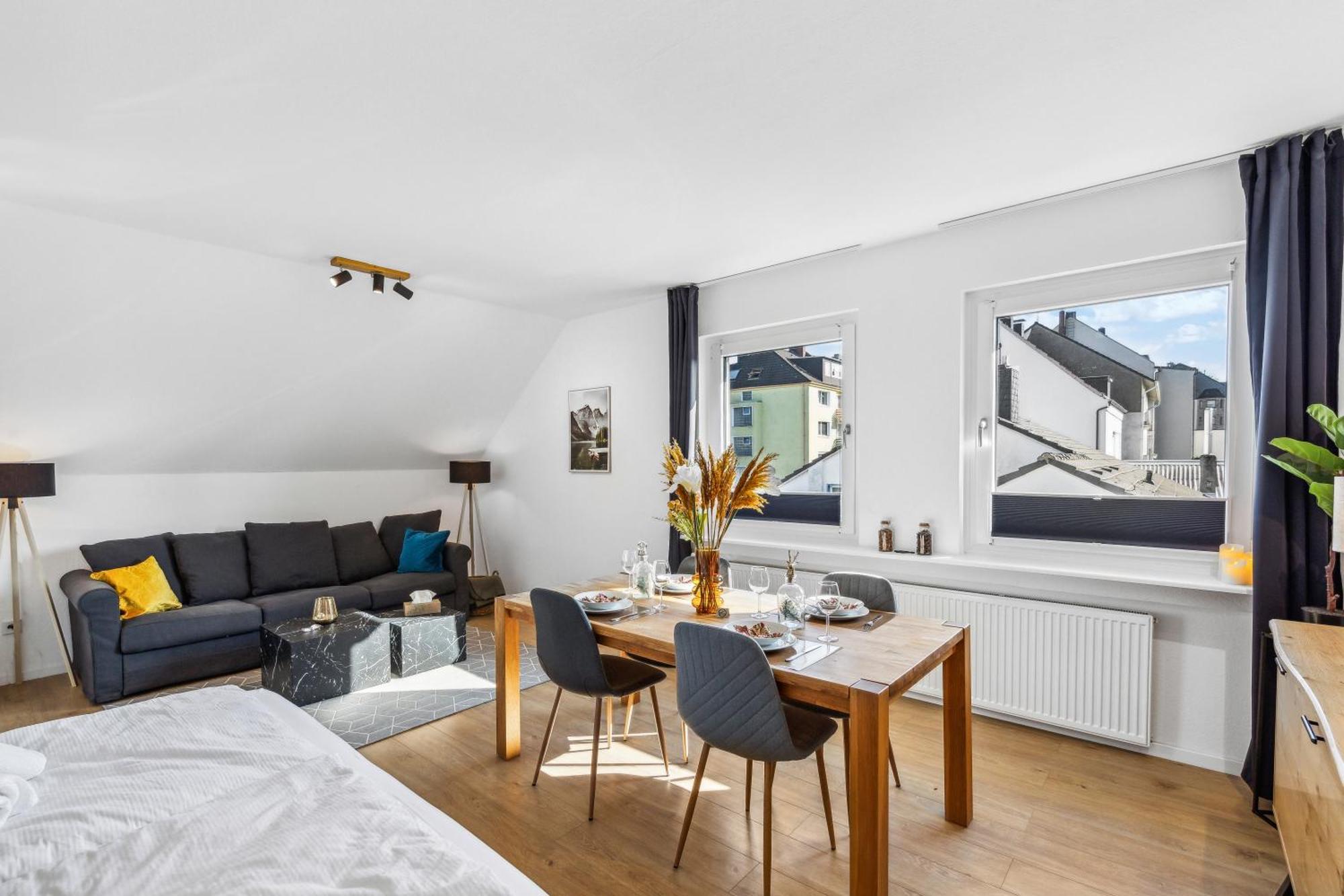 Citychalet- 73M2-Boxspringbett-Neu Renoviert-Kueche-Sehr Ruhig Bochum Eksteriør billede