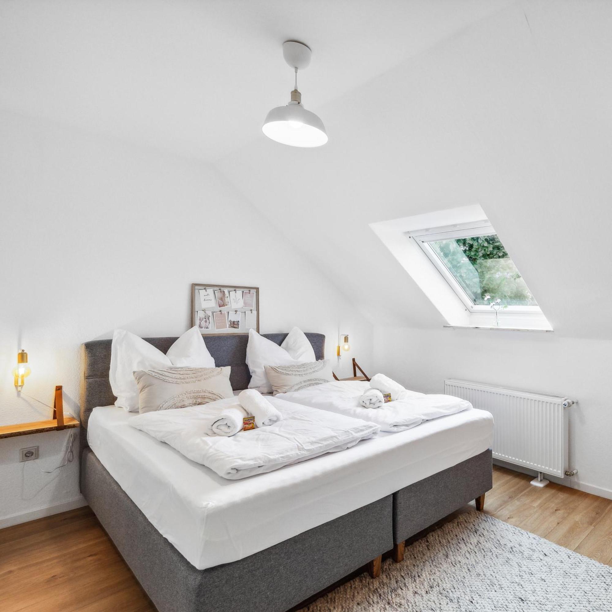 Citychalet- 73M2-Boxspringbett-Neu Renoviert-Kueche-Sehr Ruhig Bochum Eksteriør billede